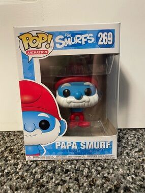 Funko Pop! Animation The Smurfs #269 Papa Smurf Vinyl Figure